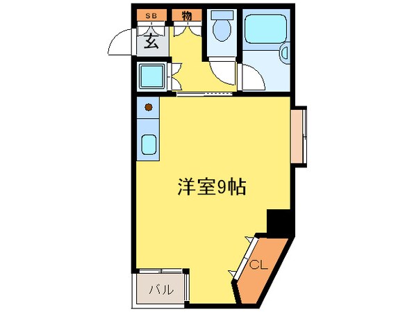 Ｍビルの物件間取画像